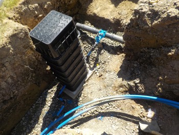 Vodoměrná šachta Modulo pro vodovodní přípojku, Hodslavice